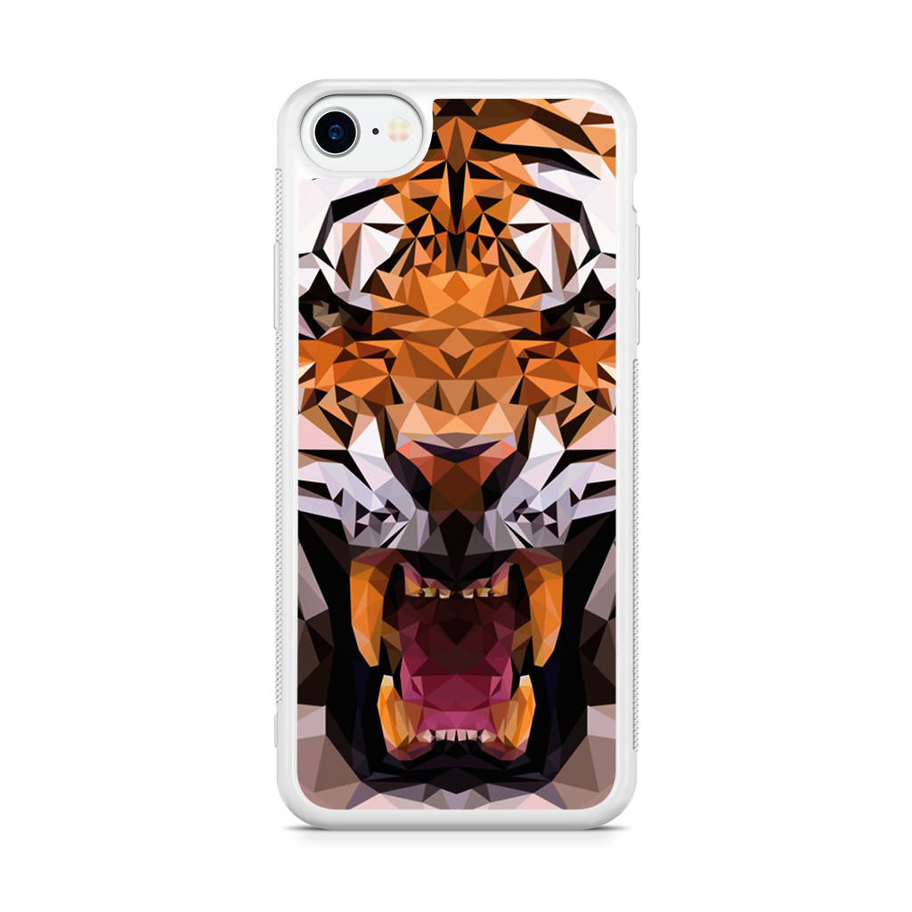 Tiger Polygon iPhone SE 3rd Gen 2022 Case