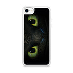 Toothless Dragon Eyes Close Up iPhone SE 3rd Gen 2022 Case