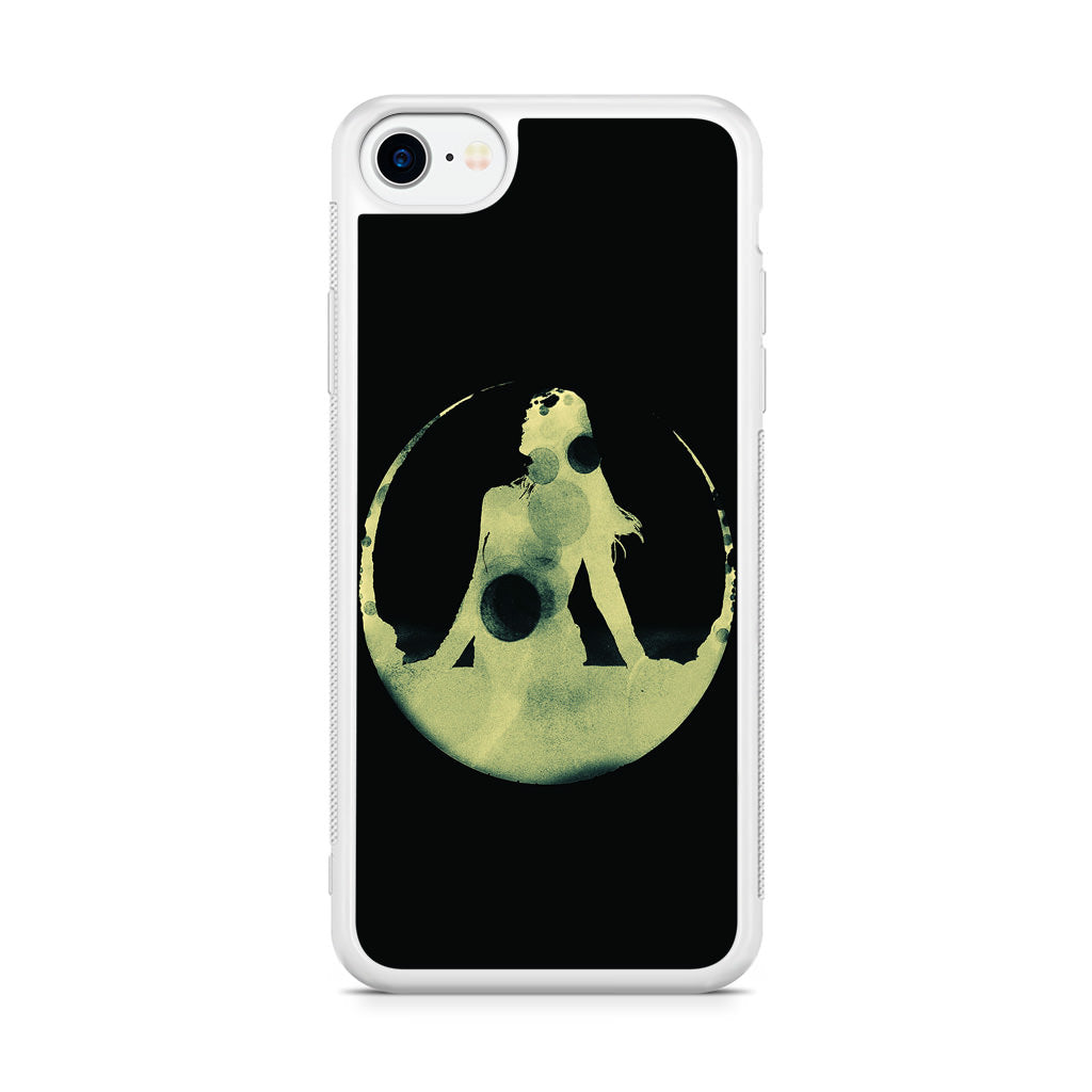 Tycho Costalbrake Dark Green Girl iPhone SE 3rd Gen 2022 Case
