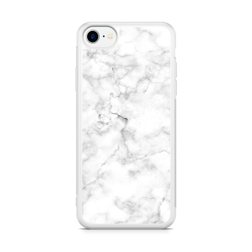 White Marble iPhone SE 3rd Gen 2022 Case