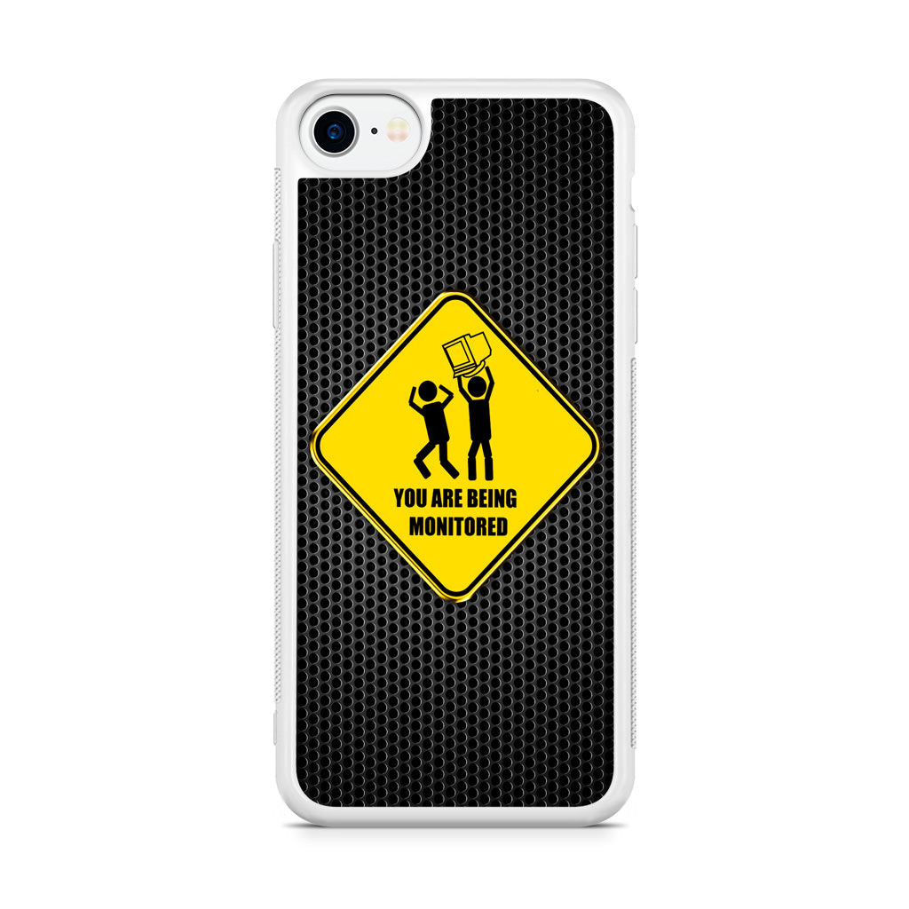 You Are Being Monitored iPhone SE 3rd Gen 2022 Case