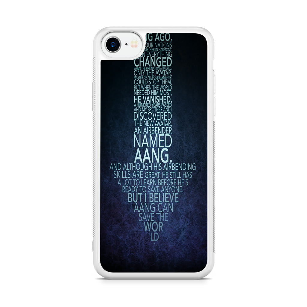 Avatar Quotes iPhone SE 3rd Gen 2022 Case