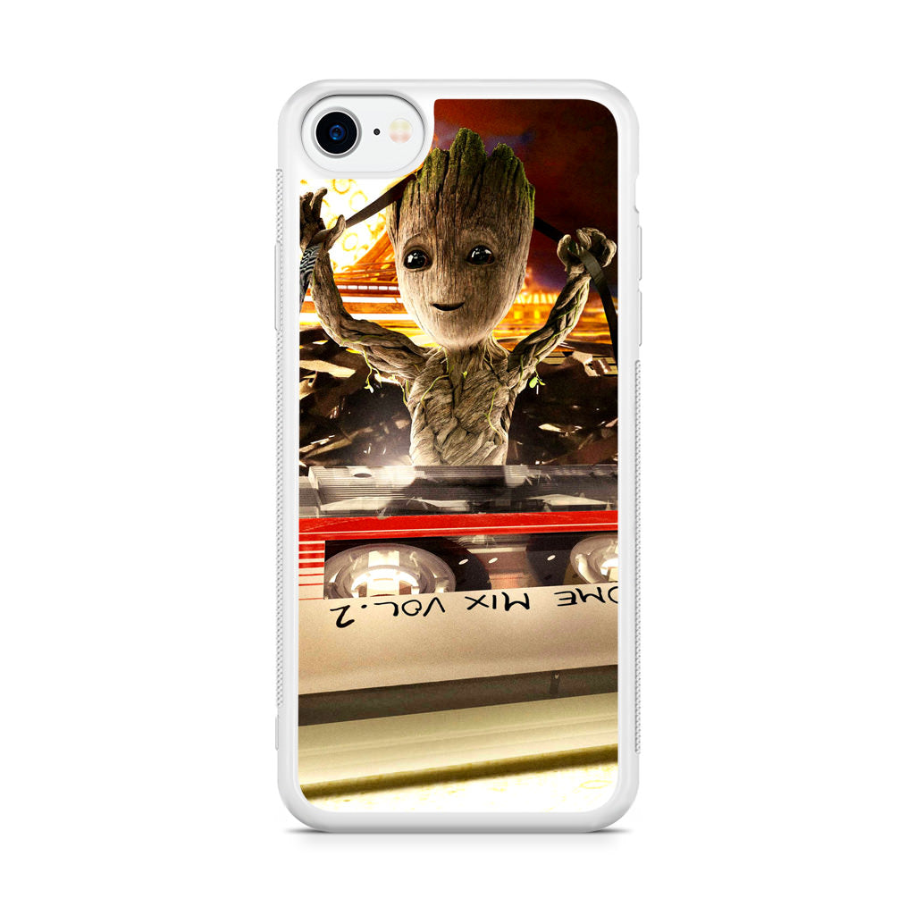 Baby Groot Mix Vol 2 iPhone SE 3rd Gen 2022 Case
