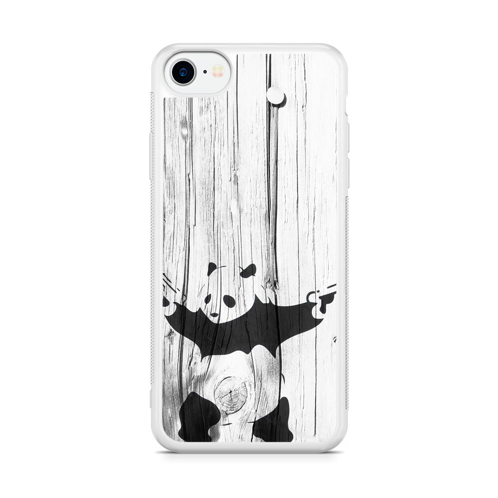 Banksy Graffiti Panda iPhone SE 3rd Gen 2022 Case
