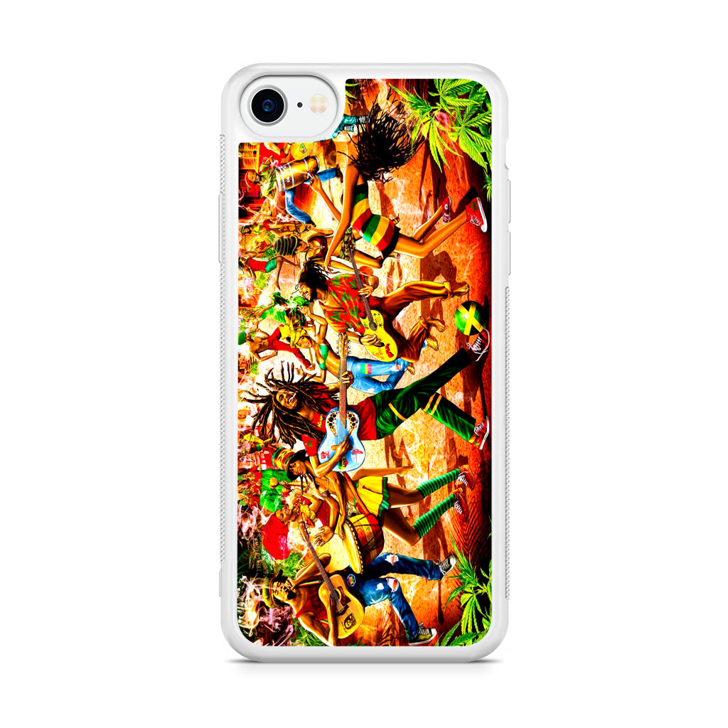 Bob Marley Reggae iPhone SE 3rd Gen 2022 Case