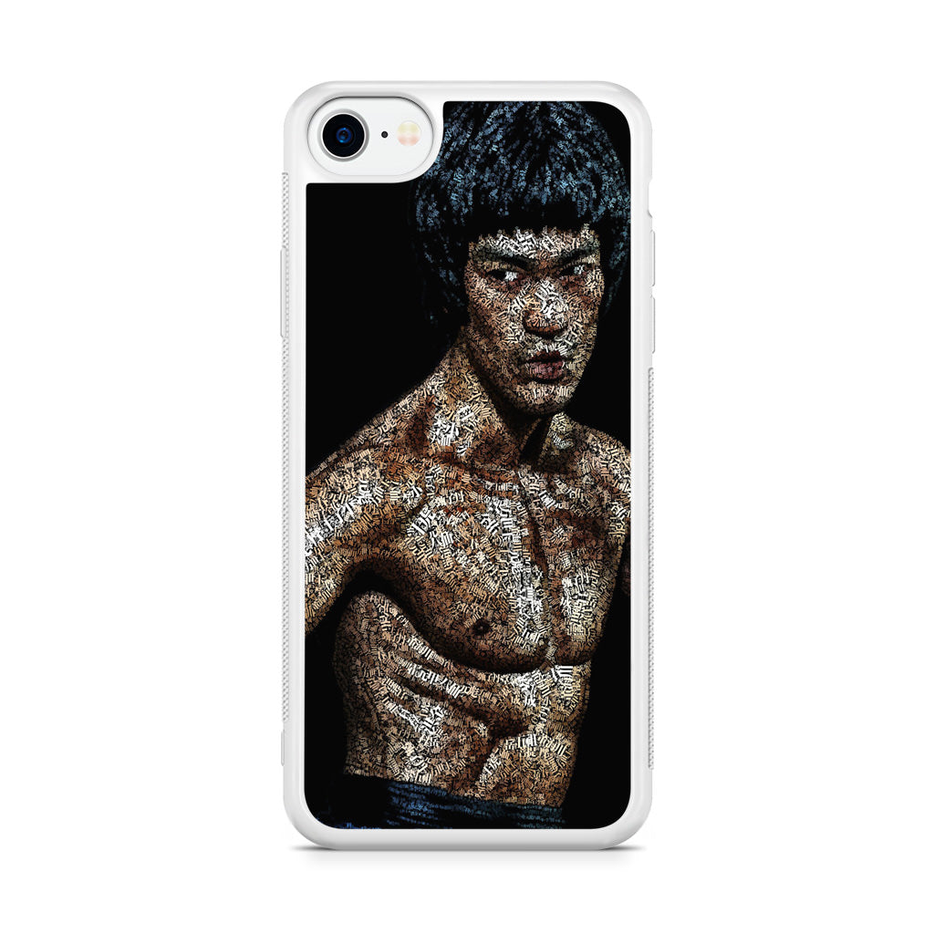 Bruce Lee Typograph iPhone SE 3rd Gen 2022 Case