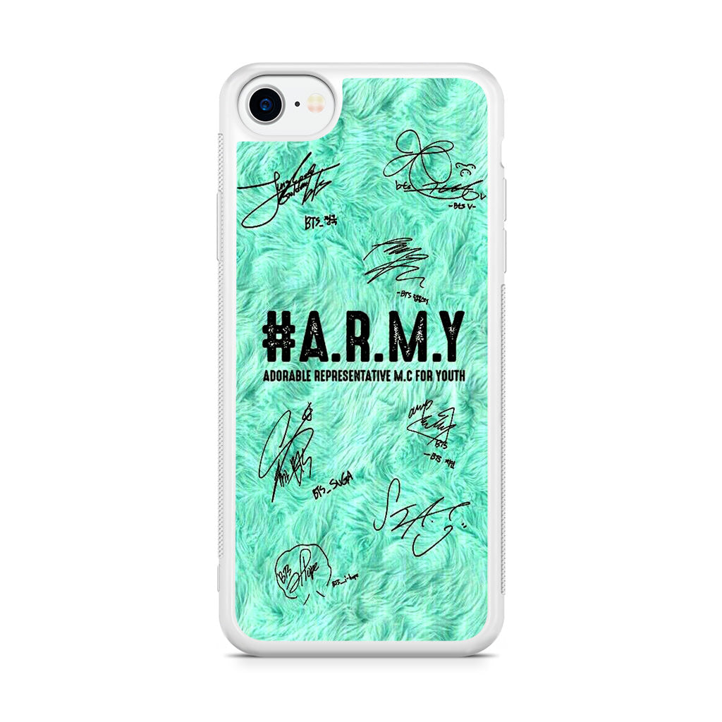 BTS Army Signature iPhone SE 3rd Gen 2022 Case