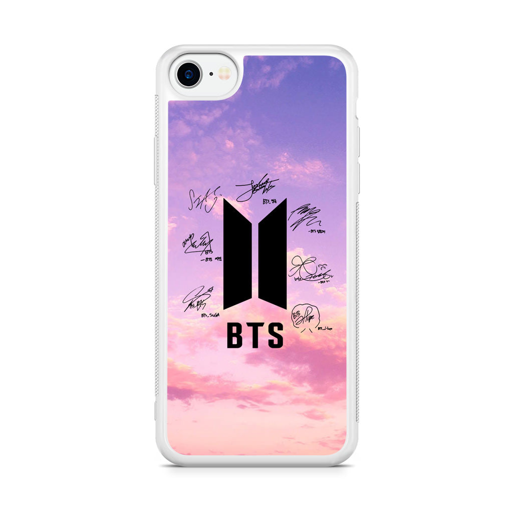BTS Signature 2 iPhone SE 3rd Gen 2022 Case