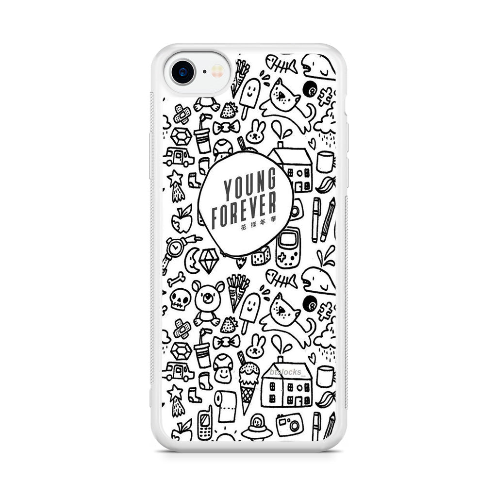 BTS Young Forever iPhone SE 3rd Gen 2022 Case
