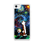 Calvin Art At Starry Night iPhone SE 3rd Gen 2022 Case