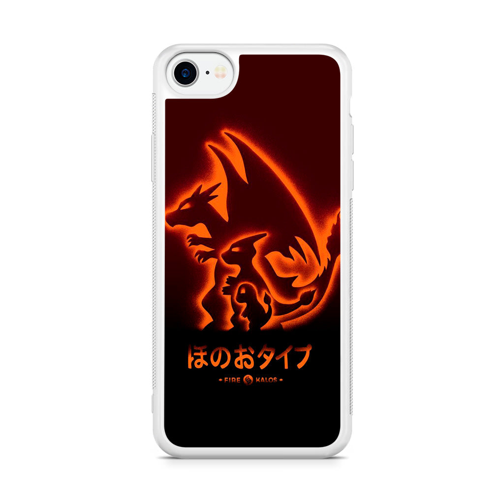 Charmander Charizard iPhone SE 3rd Gen 2022 Case