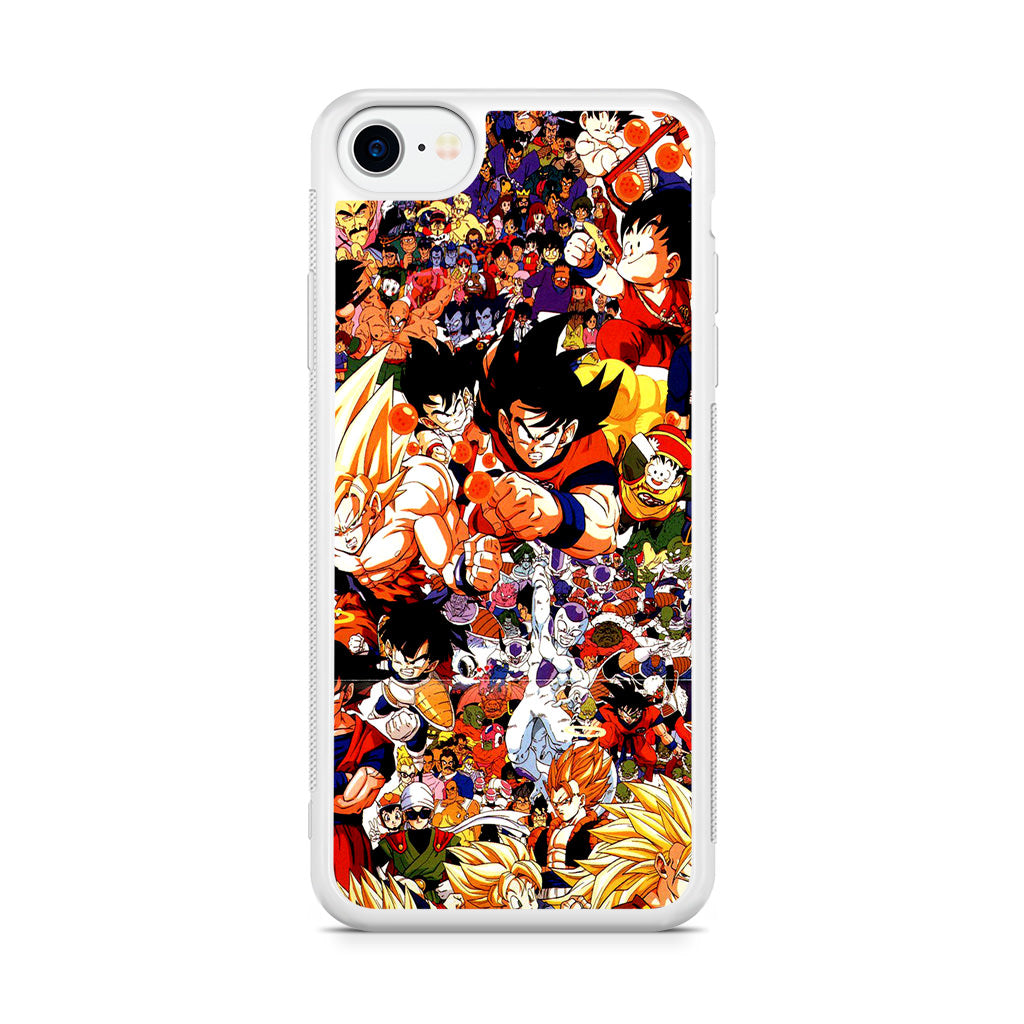 Dragon Ball All Characters iPhone SE 3rd Gen 2022 Case