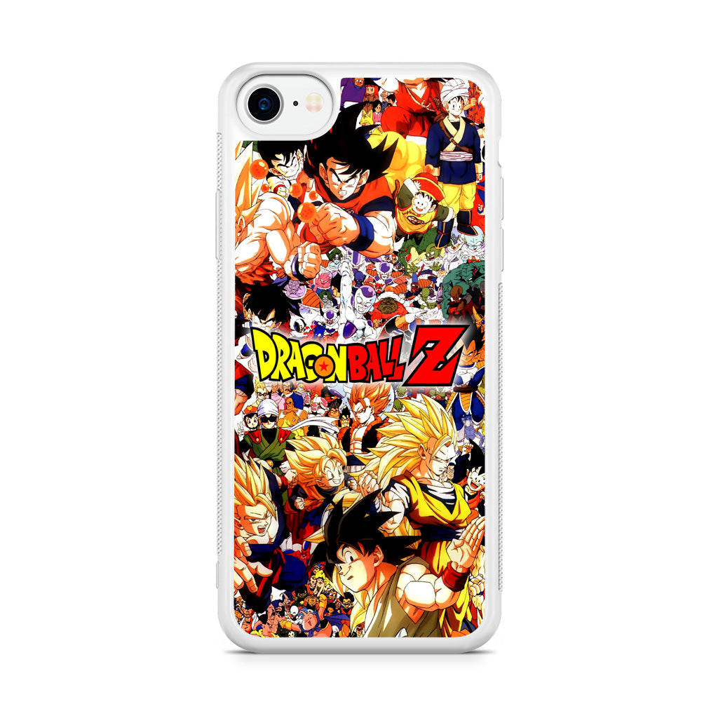 Dragon Ball Z All Characters iPhone SE 3rd Gen 2022 Case
