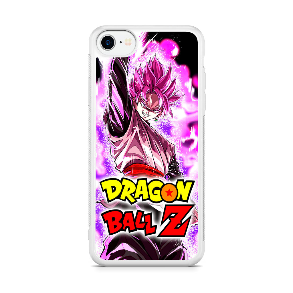 Dragon Ball Z Son Goku Black Rose Saiyan iPhone SE 3rd Gen 2022 Case