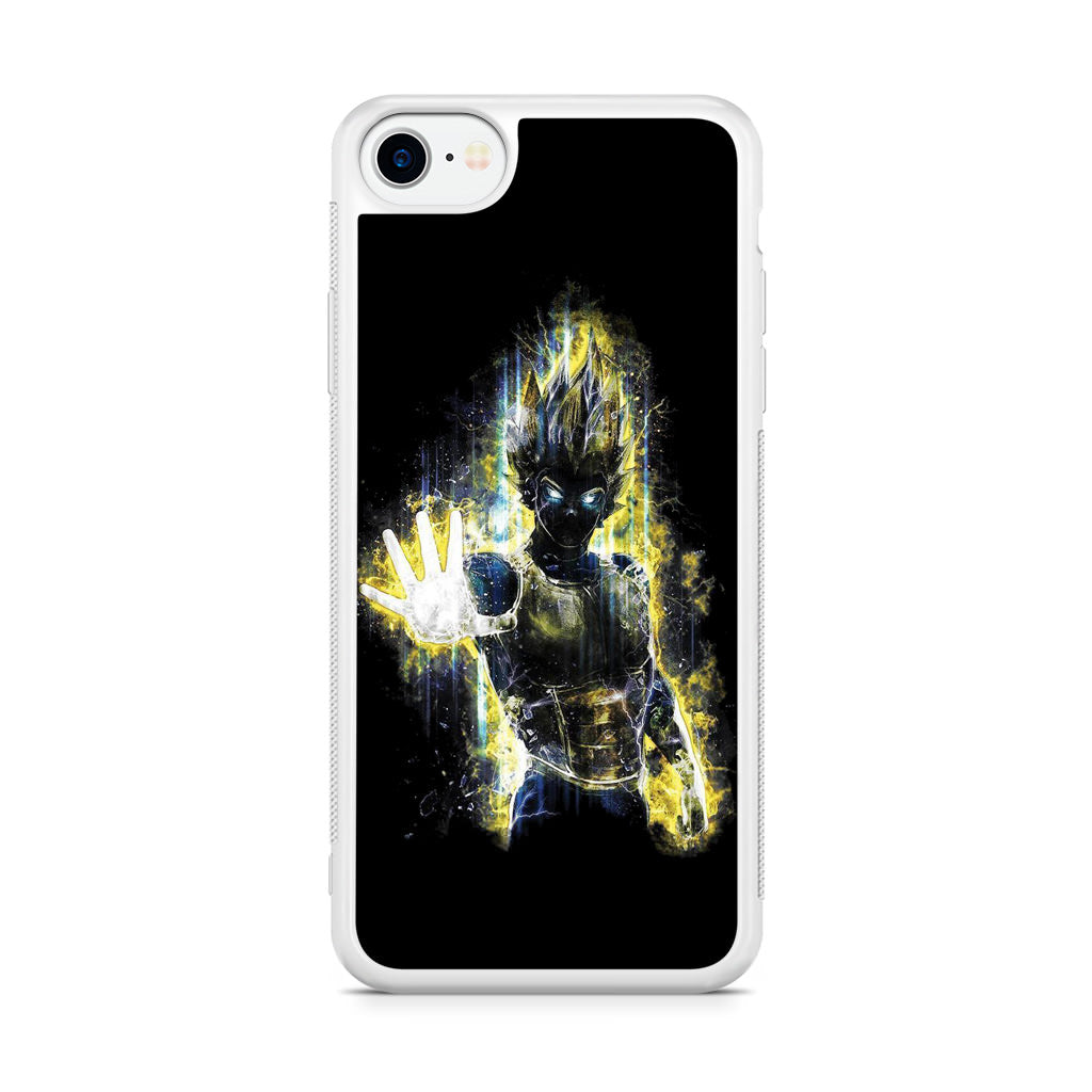 Dragon Ball Z Vegeta Bad Saiyan Prince iPhone SE 3rd Gen 2022 Case