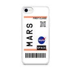 First Class Ticket To Mars iPhone SE 3rd Gen 2022 Case