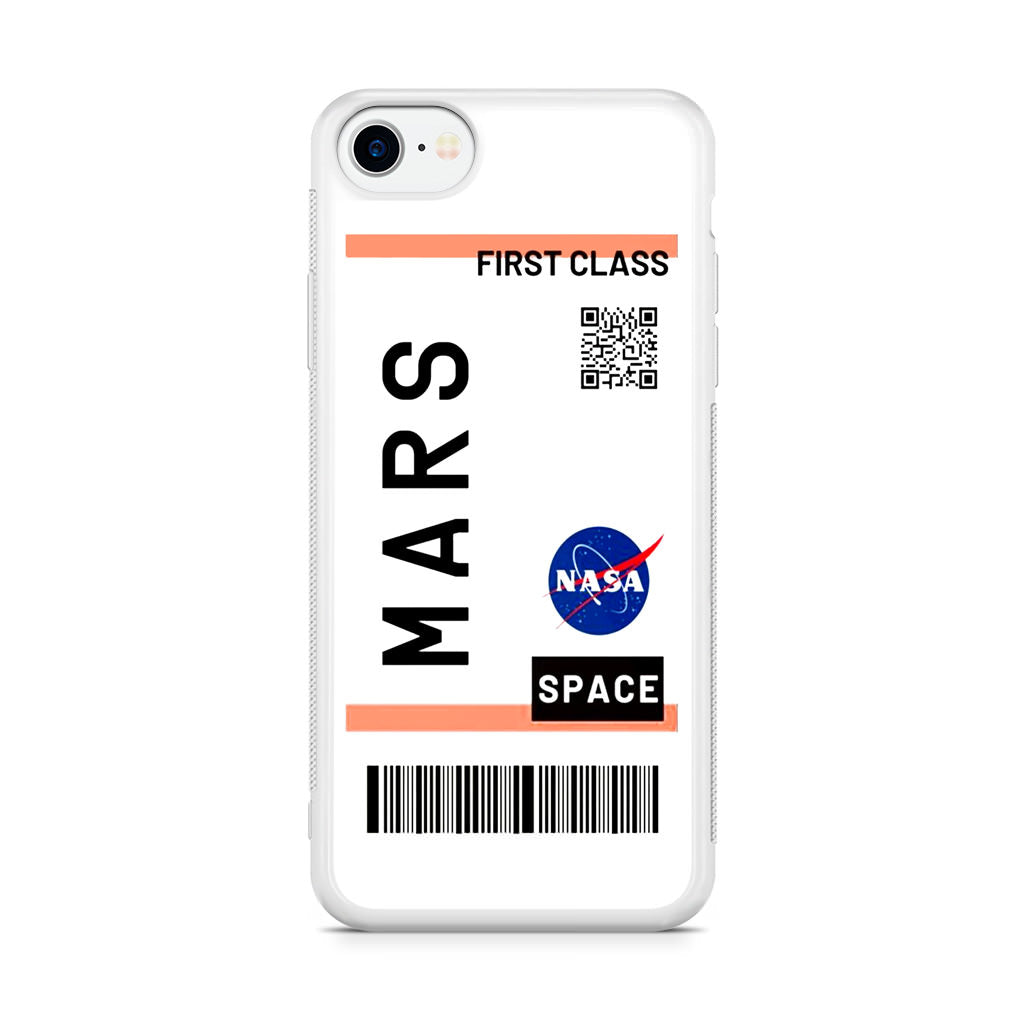 First Class Ticket To Mars iPhone SE 3rd Gen 2022 Case