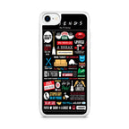Friends TV Show Quotes Poster iPhone SE 3rd Gen 2022 Case