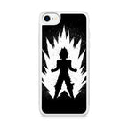 Goku Super Saiyan Black White iPhone SE 3rd Gen 2022 Case