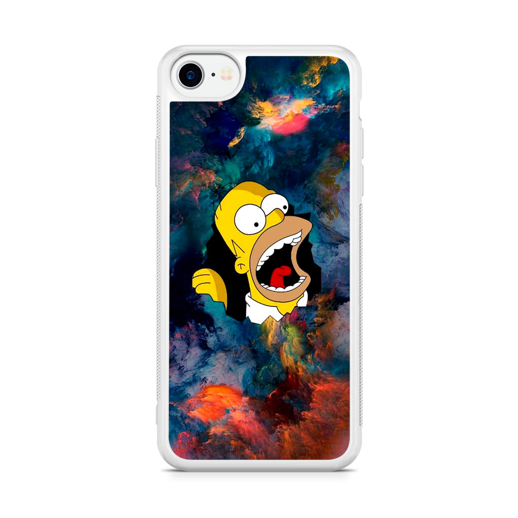 Homer Behind The Black Hole iPhone SE 3rd Gen 2022 Case