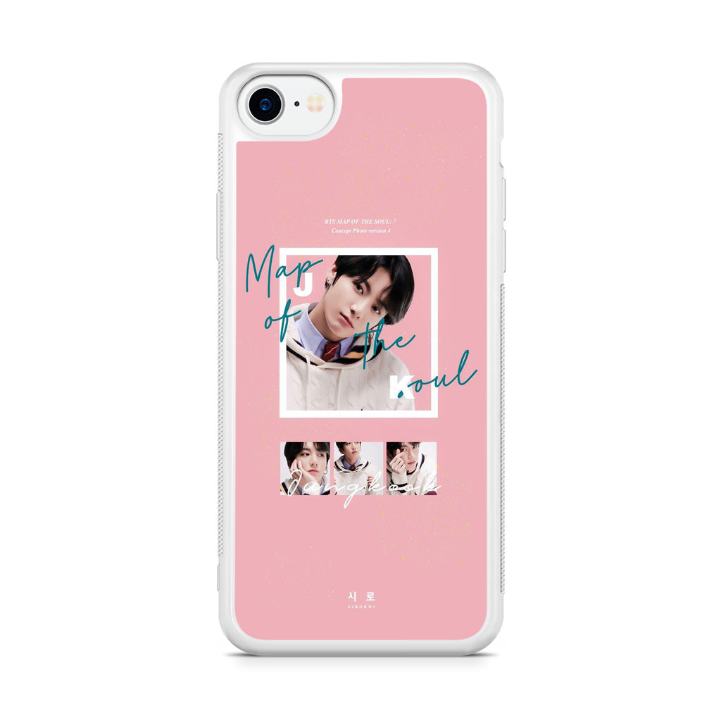 Jungkook Map Of The Soul BTS iPhone SE 3rd Gen 2022 Case