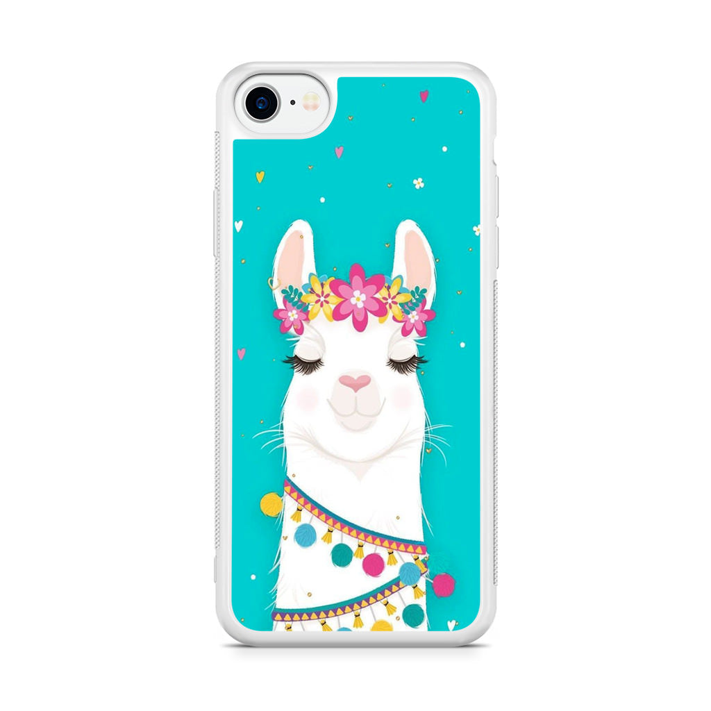 Llama Art iPhone SE 3rd Gen 2022 Case