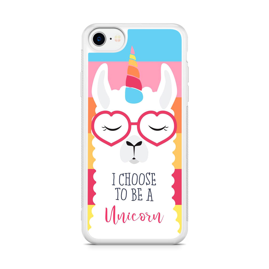 Llama Unicorn iPhone SE 3rd Gen 2022 Case