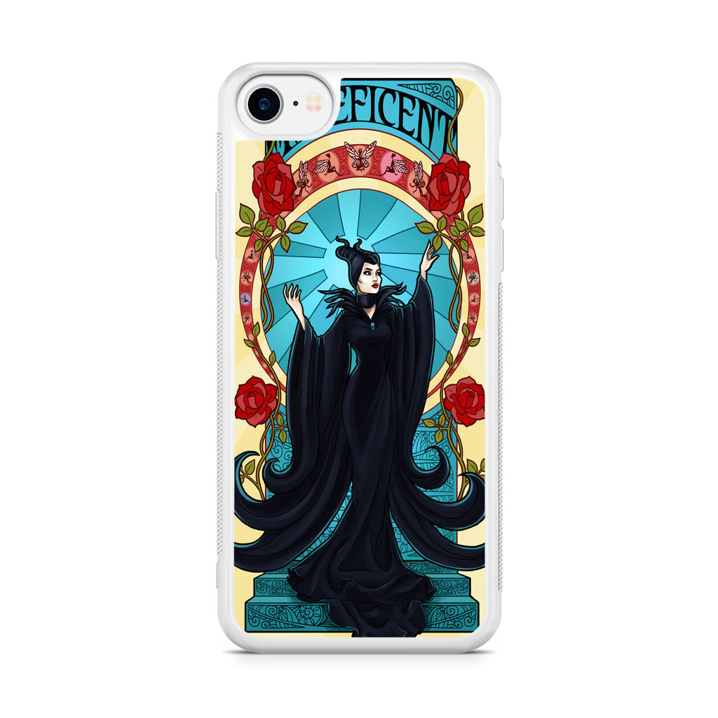 Maleficent With Flower iPhone SE 3rd Gen 2022 Case
