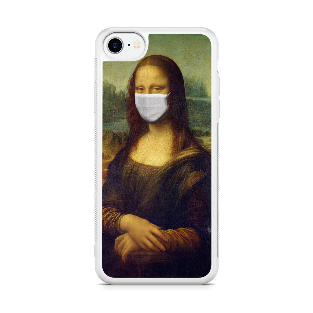 Monalisa In Pandemic iPhone SE 3rd Gen 2022 Case