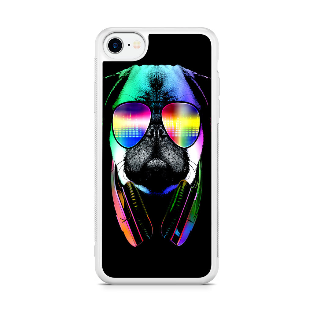 Music Lover Pug V iPhone SE 3rd Gen 2022 Case