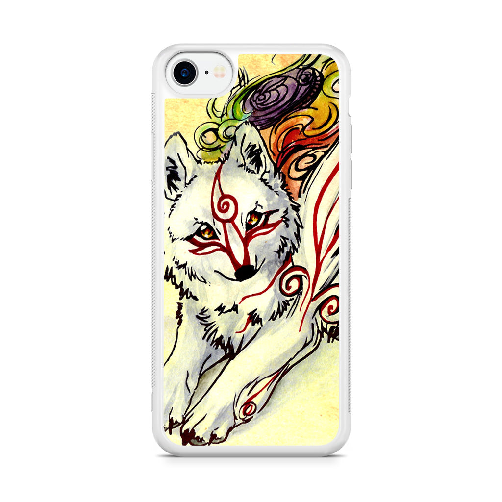 Okami Amaterasu iPhone SE 3rd Gen 2022 Case