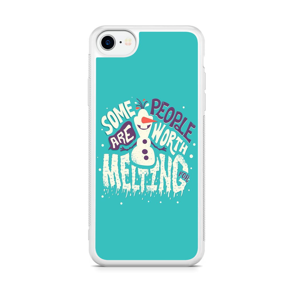 Olaf Frozen Is Melting iPhone SE 3rd Gen 2022 Case
