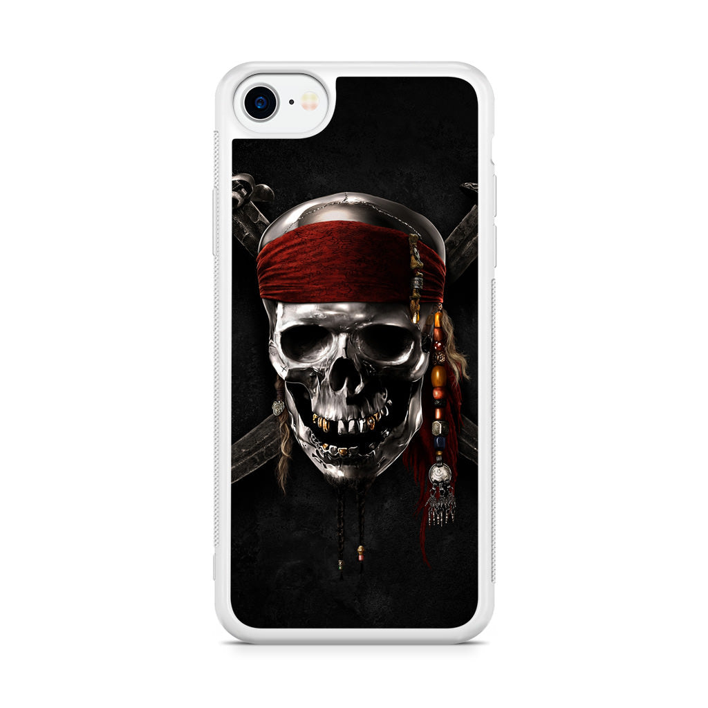 Pirates Of Carribean Skull iPhone SE 3rd Gen 2022 Case