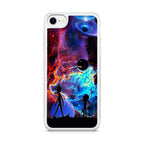 Rick And Morty Flat Galaxy iPhone SE 3rd Gen 2022 Case