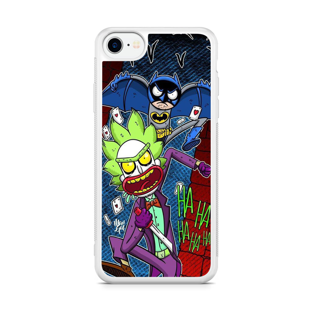 Rick And Morty Bat And Joker Clown iPhone SE 3rd Gen 2022 Case