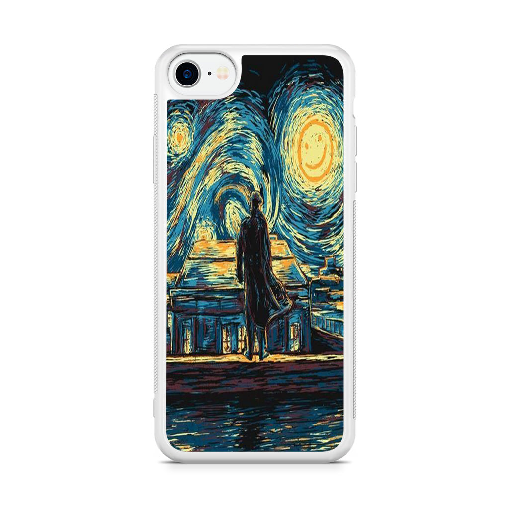 Sherlock Starry Night iPhone SE 3rd Gen 2022 Case