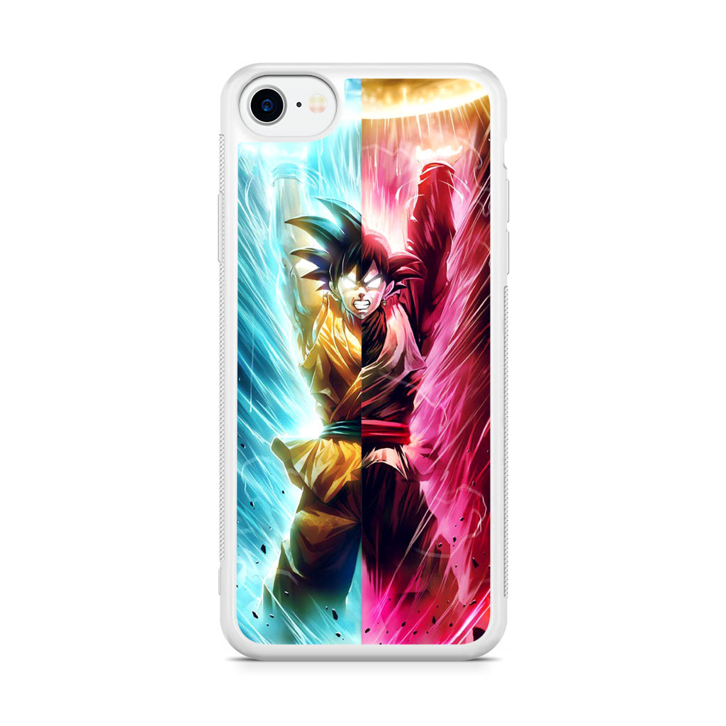 Spirit Bomb Split Goku Dragon Ball iPhone SE 3rd Gen 2022 Case