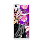 Super Goku Black Rose Collage iPhone SE 3rd Gen 2022 Case