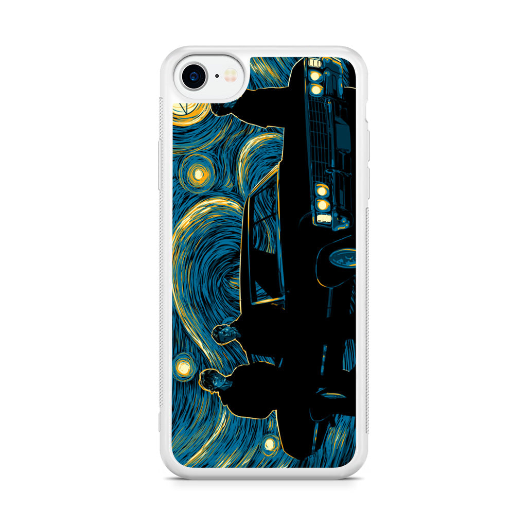 Supernatural At Starry Night iPhone SE 3rd Gen 2022 Case