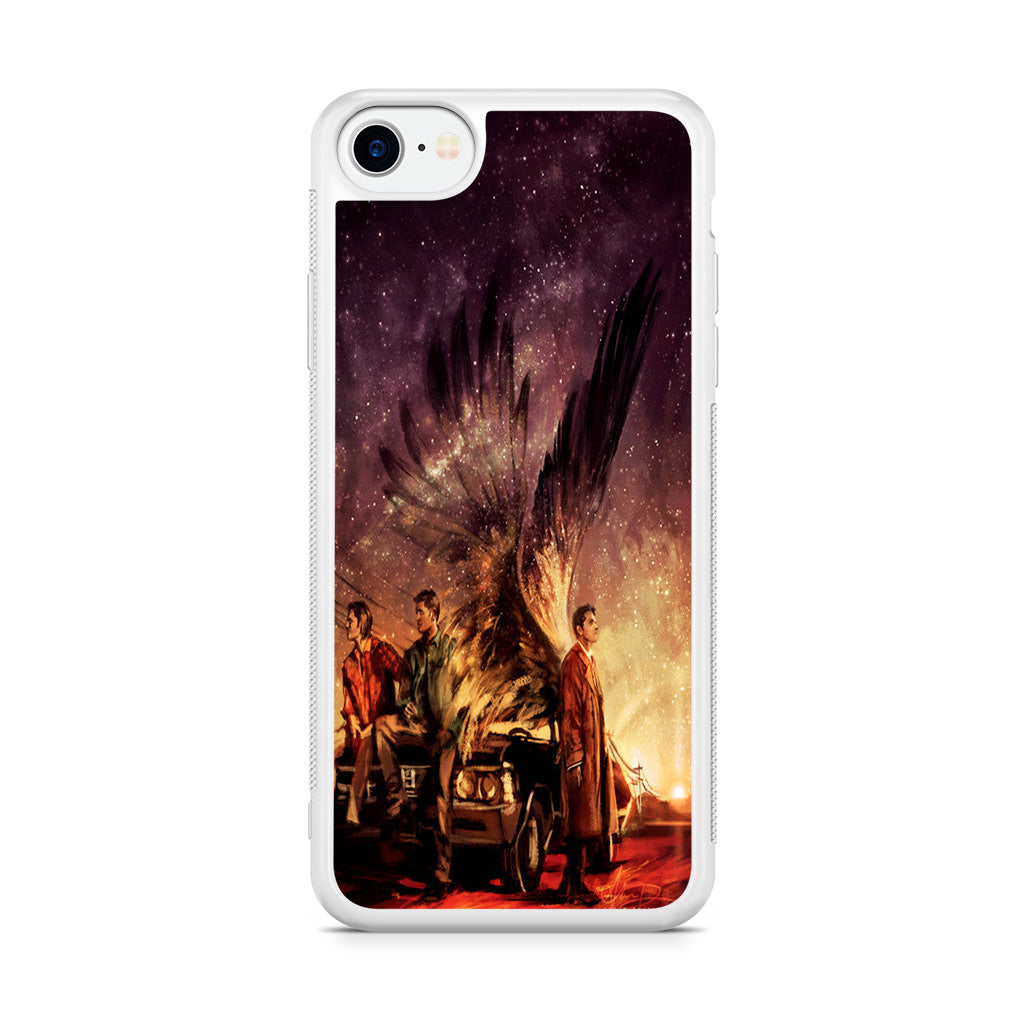 Supernatural Painting Art iPhone SE 3rd Gen 2022 Case
