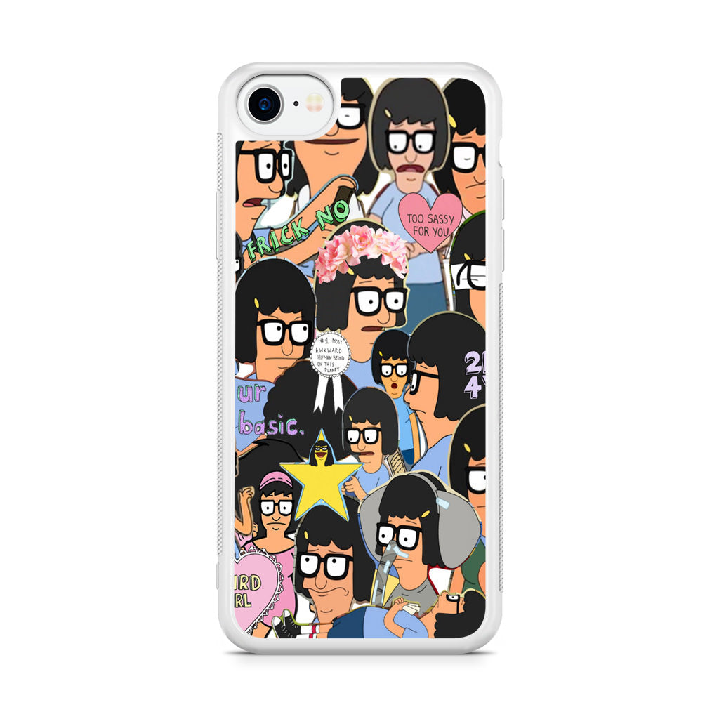 Tina Belcher Collage iPhone SE 3rd Gen 2022 Case