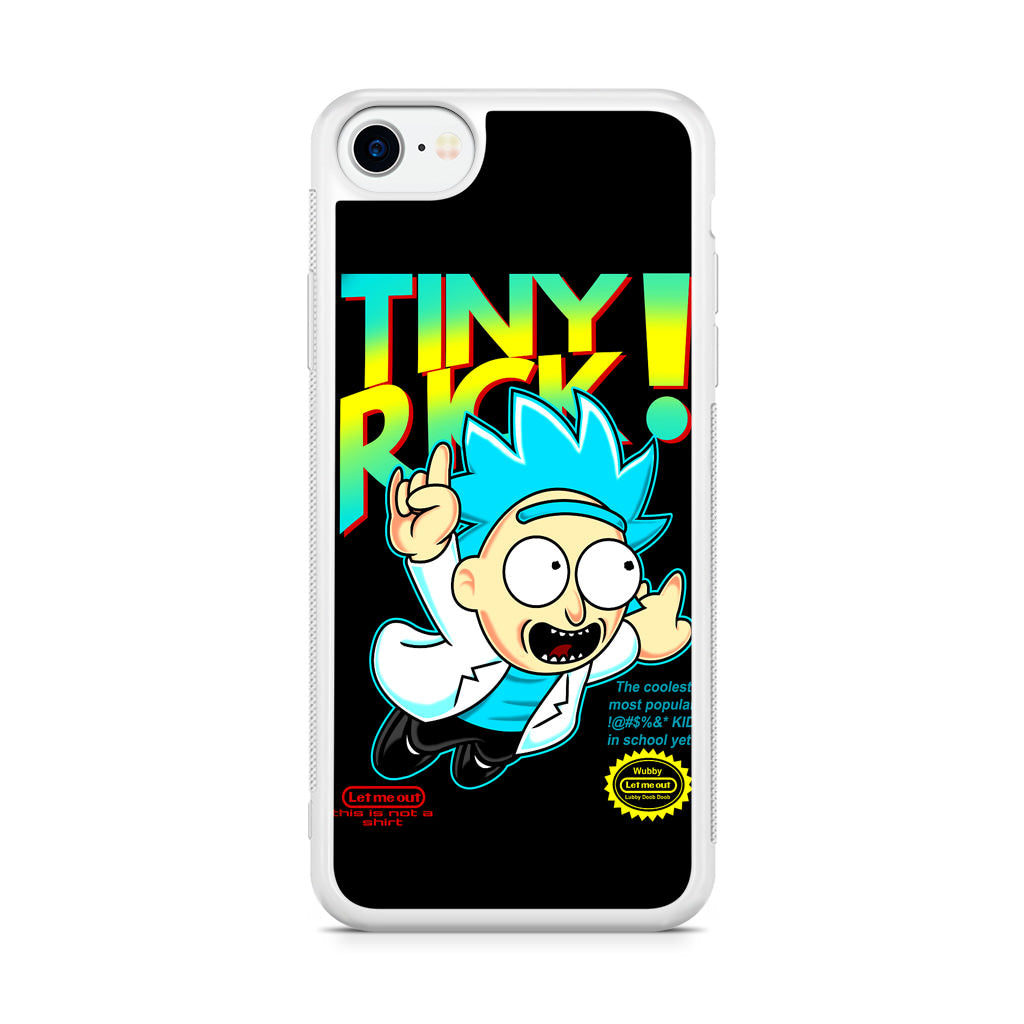 Tiny Rick Let Me Out iPhone SE 3rd Gen 2022 Case