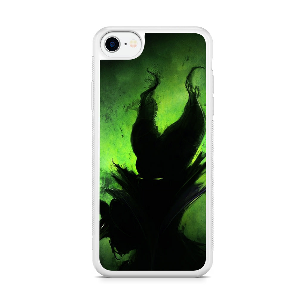 Villains Maleficent Silhouette iPhone SE 3rd Gen 2022 Case