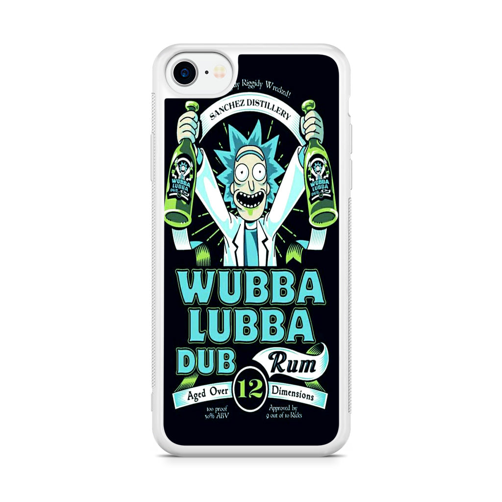 Wubba Lubba Dub Rum iPhone SE 3rd Gen 2022 Case