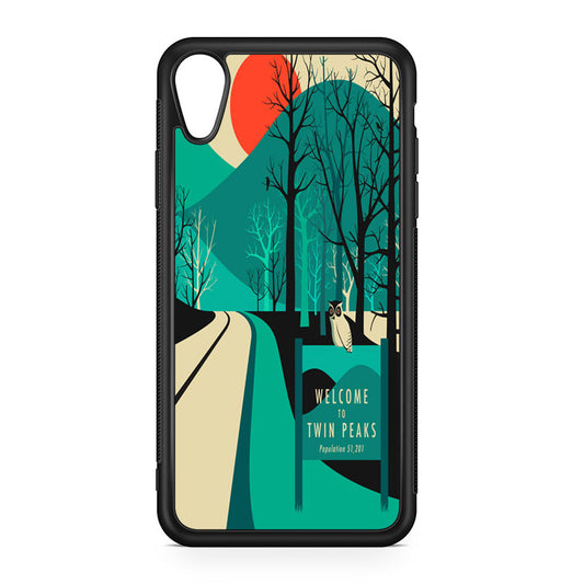 Welcome To Twin Peaks iPhone XR Case