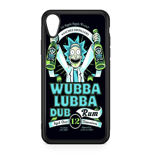 Wubba Lubba Dub Rum iPhone XR Case