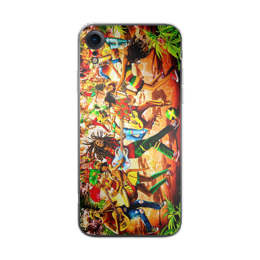 Bob Marley Reggae iPhone XR Case