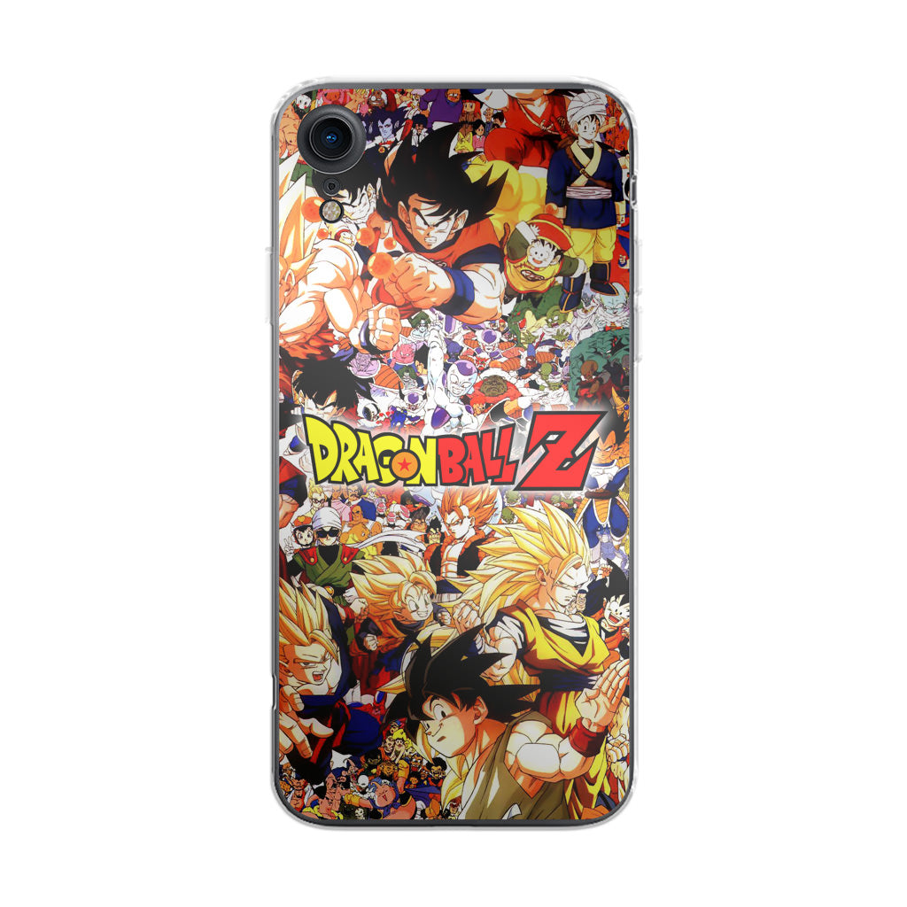 Dragon Ball Z All Characters iPhone XR Case
