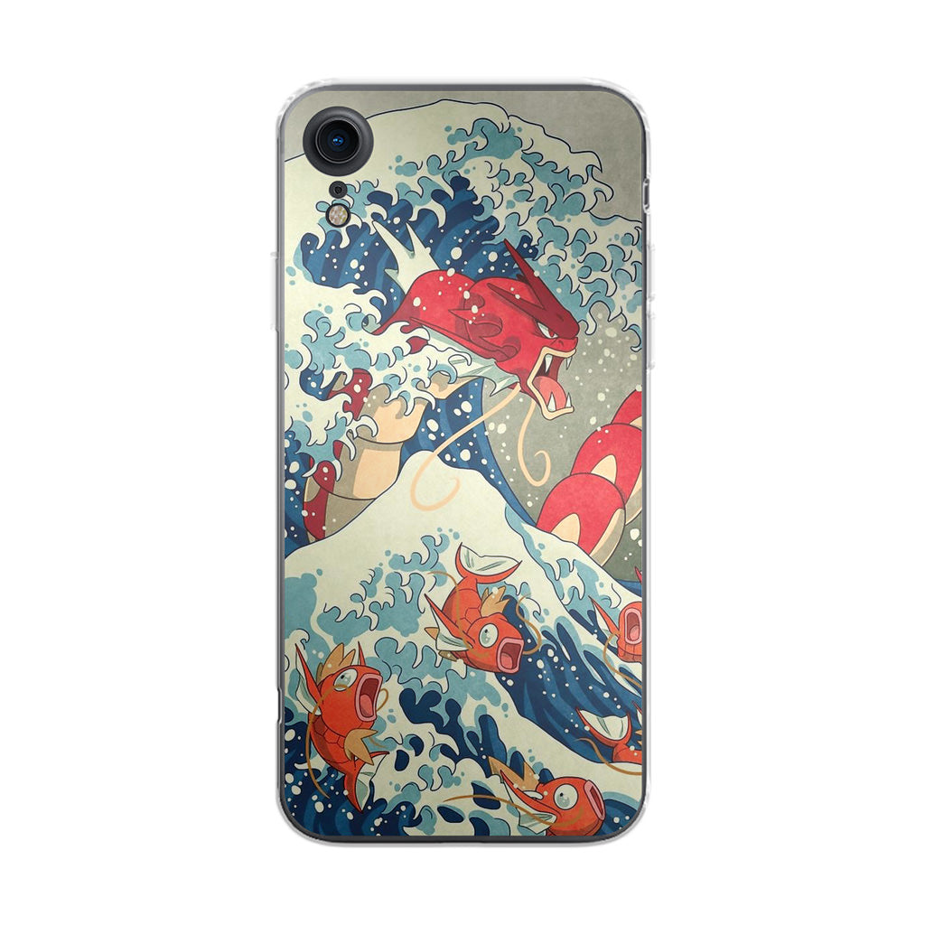 The Great Wave Of Gyarados iPhone XR Case