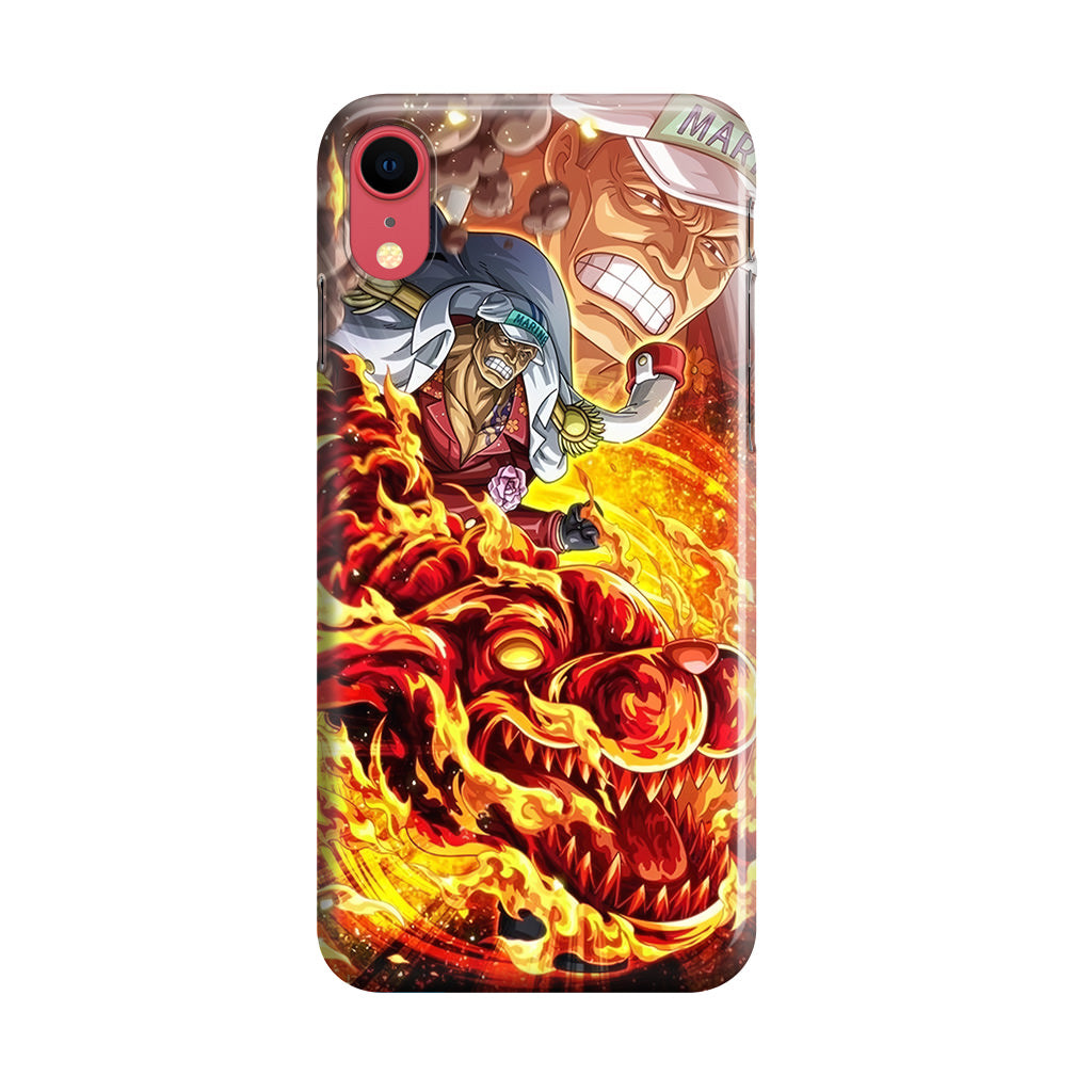 Admiral Akainu iPhone XR Case